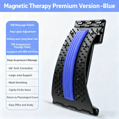 AlignEase™ Lumbar Spine Stretcher &amp; Back Massager