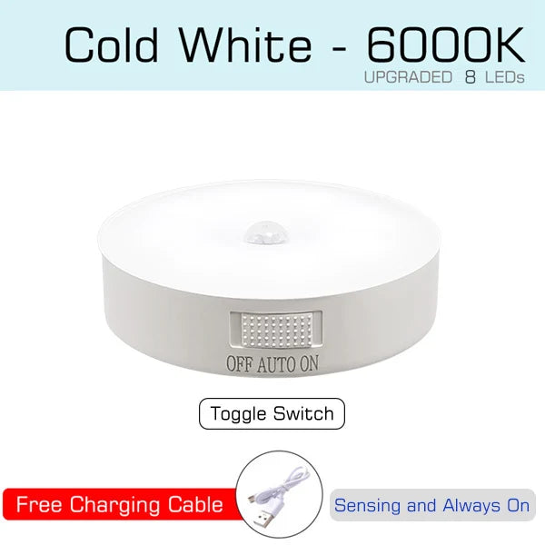 GlowSense™ Motion Sensor LED Night Light