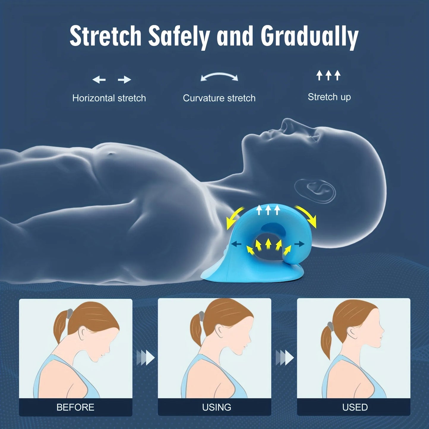 NeckCloud™ Cervical Comfort Pillow