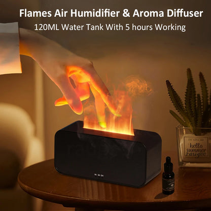 FlameGlow™ Aroma Humidifier Diffuser