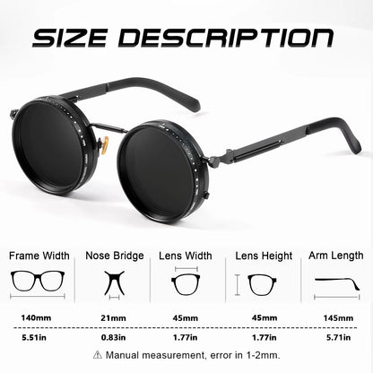 VantaShade™ Polarized ND9 Adjustable Dimming Sunglasses