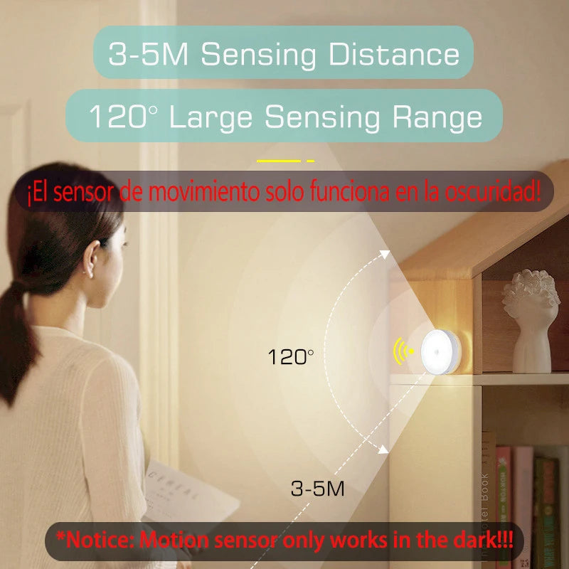 GlowSense™ Motion Sensor LED Night Light