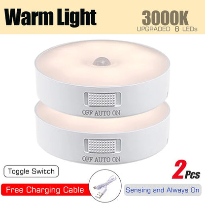 GlowSense™ Motion Sensor LED Night Light