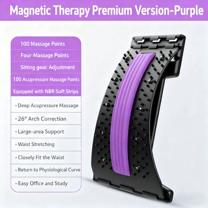 AlignEase™ Lumbar Spine Stretcher &amp; Back Massager