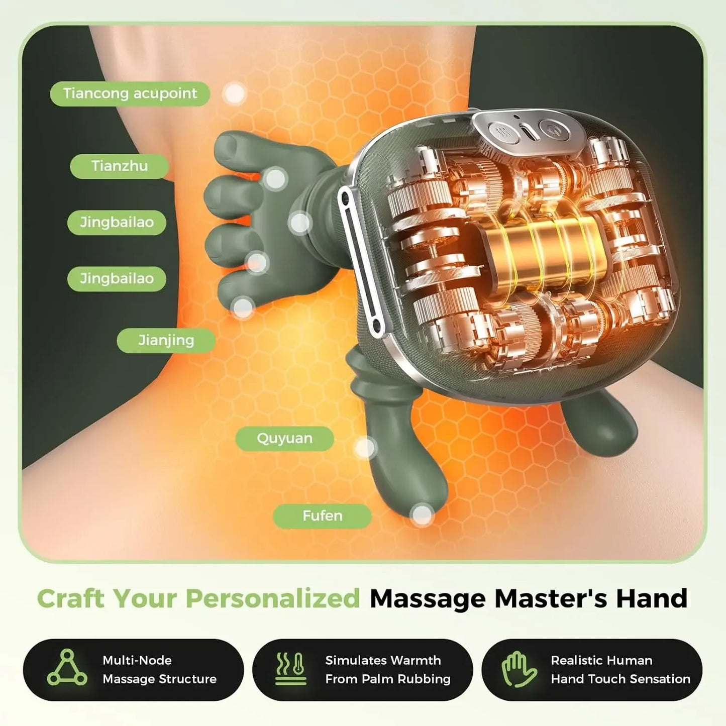 TheraKnot™ Deep Shiatsu Neck & Shoulder Massager