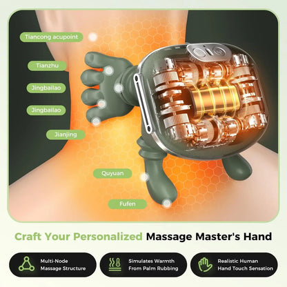 TheraKnot™ Deep Shiatsu Neck & Shoulder Massager