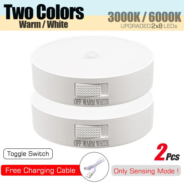 GlowSense™ Motion Sensor LED Night Light