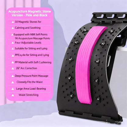 AlignEase™ Lumbar Spine Stretcher &amp; Back Massager
