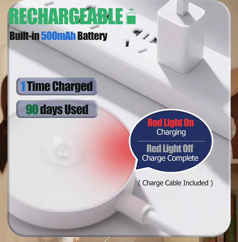 GlowSense™ Motion Sensor LED Night Light