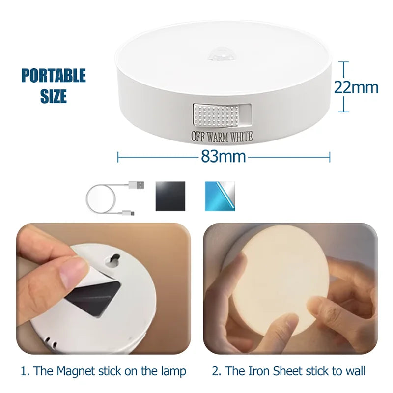 GlowSense™ Motion Sensor LED Night Light