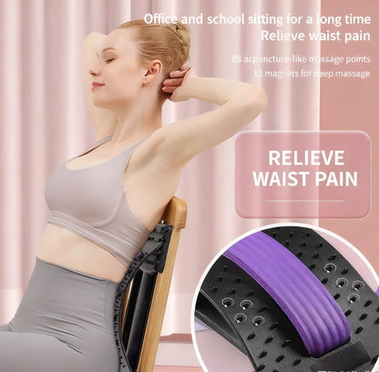 AlignEase™ Lumbar Spine Stretcher &amp; Back Massager