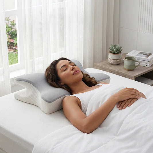 ButterRest™ Contour Memory Foam Neck Pillow